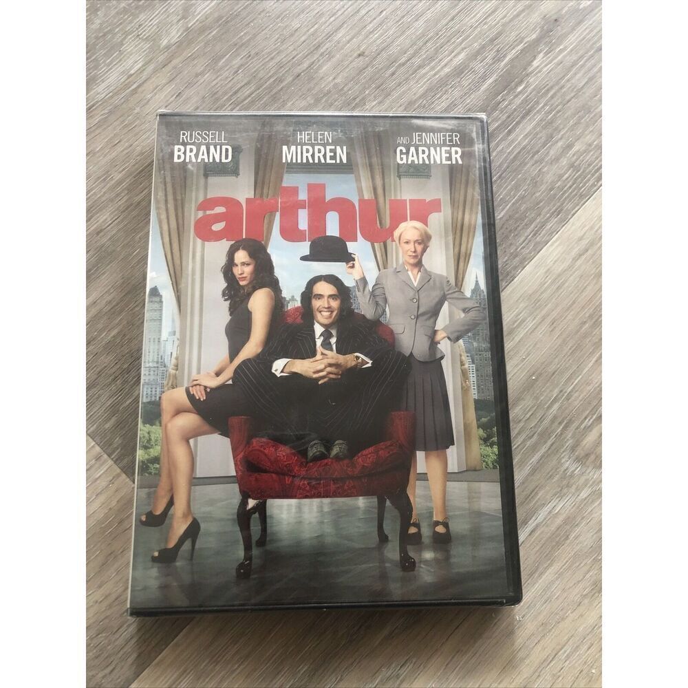 *Arthur (DVD, 2011) Russell Brand, Helen Mirren, Jennifer Garner-New